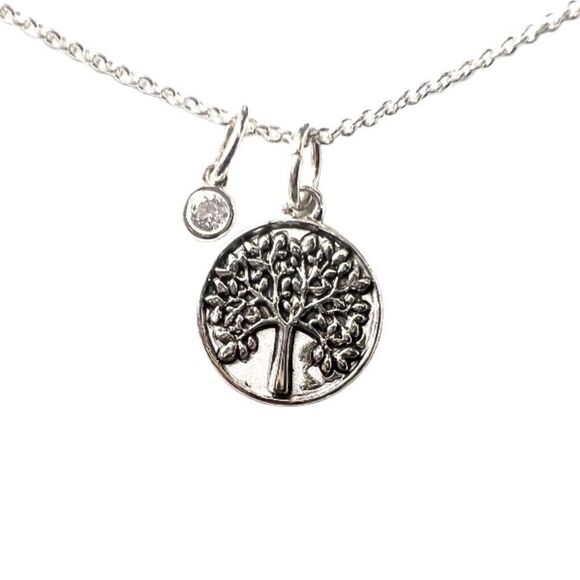Silver Family Tree Necklace - Picture 5 of 5